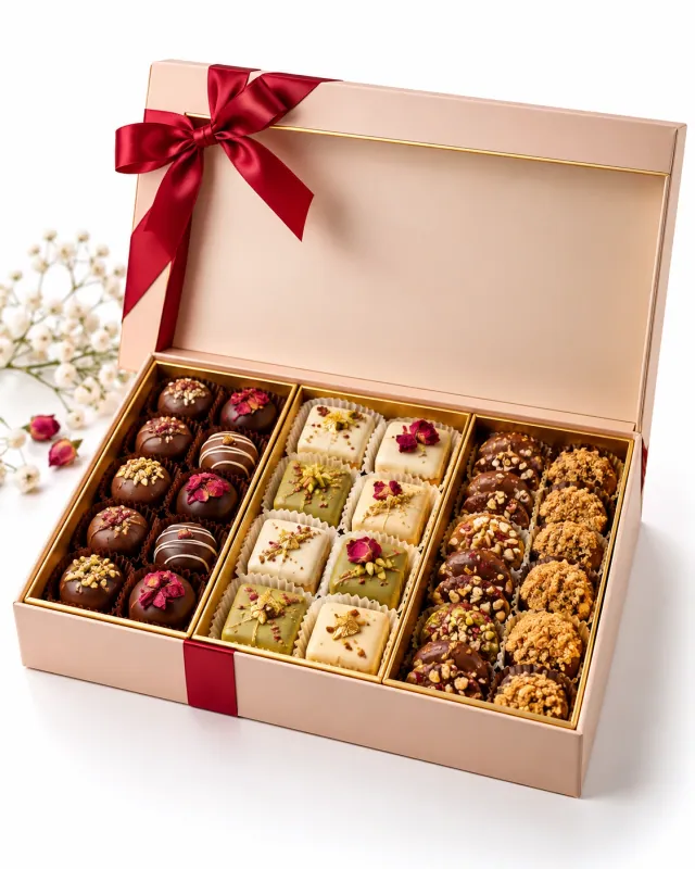 Visuel d’inspiration : Coffret de douceurs